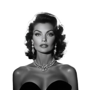 Classic Hollywood Glamour V2 Vinyl Car Decal Sticker – Waterproof & UV-Resistant 8" Classic Hollywood Glamour V2 Vinyl Car Decal Sticker – Waterproof & UV-Resistant 8"