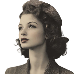 Vintage Female Portrait Vinyl Car Decal Sticker – Waterproof & UV-Resistant 8" Vintage Female Portrait Vinyl Car Decal Sticker – Waterproof & UV-Resistant 8"