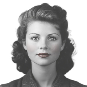 1940 Portrait Vinyl Car Decal Sticker – Waterproof & UV-Resistant 8" 1940 Portrait Vinyl Car Decal Sticker – Waterproof & UV-Resistant 8"
