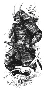 Samurai Tattoo Design V14 Vinyl Car Decal Sticker – Waterproof & UV-Resistant 8" Samurai Tattoo Design V14 Vinyl Car Decal Sticker – Waterproof & UV-Resistant 8"