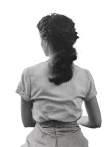 Vintage Back View Vinyl Car Decal Sticker – Waterproof & UV-Resistant 8"