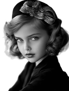 Vintage Girl Portrait Vinyl Car Decal Sticker – Waterproof & UV-Resistant 8" Vintage Girl Portrait Vinyl Car Decal Sticker – Waterproof & UV-Resistant 8"