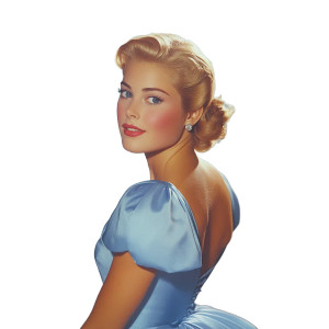 Grace Kelly Portrait Vinyl Car Decal Sticker – Waterproof & UV-Resistant 8" Grace Kelly Portrait Vinyl Car Decal Sticker – Waterproof & UV-Resistant 8"