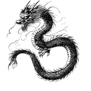 Chinese Dragon Tattoo V10 Vinyl Car Decal Sticker – Waterproof & UV-Resistant 8" Chinese Dragon Tattoo V10 Vinyl Car Decal Sticker – Waterproof & UV-Resistant 8"