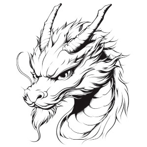 Cute Chinese Dragon Vinyl Car Decal Sticker – Waterproof & UV-Resistant 8" Cute Chinese Dragon Vinyl Car Decal Sticker – Waterproof & UV-Resistant 8"