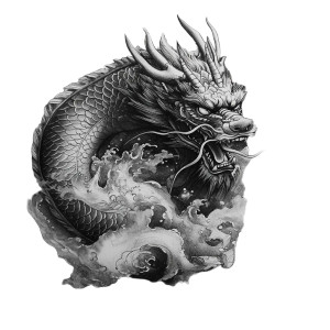 Japanese Dragon Tattoo V22 Vinyl Car Decal Sticker – Waterproof & UV-Resistant 8" Japanese Dragon Tattoo V22 Vinyl Car Decal Sticker – Waterproof & UV-Resistant 8"