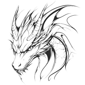 Nature Dragon Spirit Vinyl Car Decal Sticker – Waterproof & UV-Resistant 8" Nature Dragon Spirit Vinyl Car Decal Sticker – Waterproof & UV-Resistant 8"