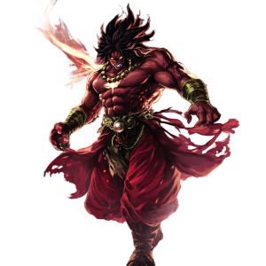 Broly Devil Jin Vinyl Car Decal Sticker – Waterproof & UV-Resistant 8"