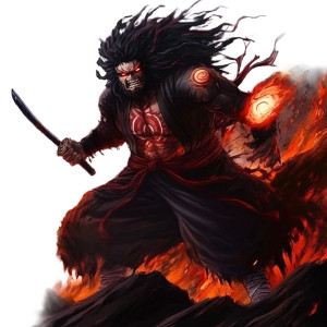 Madara Uchiha Vinyl Car Decal Sticker – Waterproof & UV-Resistant 8" Madara Uchiha Vinyl Car Decal Sticker – Waterproof & UV-Resistant 8"