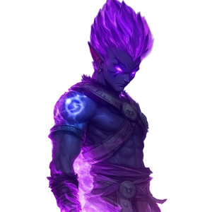 Dark Elf Power Up Vinyl Car Decal Sticker – Waterproof & UV-Resistant 8"