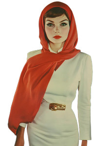 Soviet Stewardess Vinyl Car Decal Sticker – Waterproof & UV-Resistant 8" Soviet Stewardess Vinyl Car Decal Sticker – Waterproof & UV-Resistant 8"