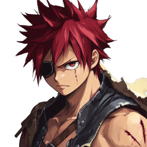 Fairy Tail Warrior Vinyl Car Decal Sticker – Waterproof & UV-Resistant 8"