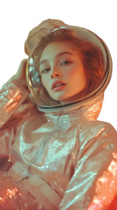 Vintage Space Barbie Vinyl Car Decal Sticker – Waterproof & UV-Resistant 8" Vintage Space Barbie Vinyl Car Decal Sticker – Waterproof & UV-Resistant 8"