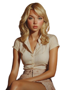 Glamorous Grasshopper Encounter Vinyl Car Decal Sticker – Waterproof & UV-Resistant 8"