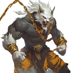 Savage Demigod Portrait V2 Vinyl Car Decal Sticker – Waterproof & UV-Resistant 8"