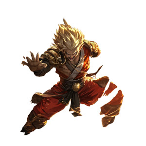 Sun Wukong Transforming Vinyl Car Decal Sticker – Waterproof & UV-Resistant 8" Sun Wukong Transforming Vinyl Car Decal Sticker – Waterproof & UV-Resistant 8"