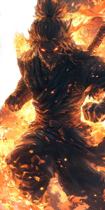 Epic Samurai Warrior Vinyl Car Decal Sticker – Waterproof & UV-Resistant 8"