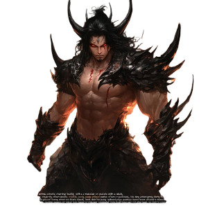 Dark Draconic Warrior Vinyl Car Decal Sticker – Waterproof & UV-Resistant 8"