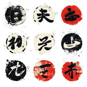 Japanese Characters Vector Vinyl Car Decal Sticker – Waterproof & UV-Resistant 8" Japanese Characters Vector Vinyl Car Decal Sticker – Waterproof & UV-Resistant 8"