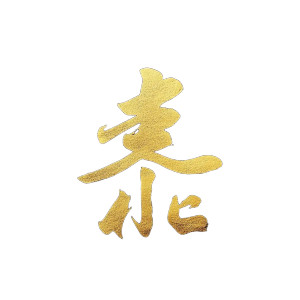 Golden Chinese Letters Vinyl Car Decal Sticker – Waterproof & UV-Resistant 8" Golden Chinese Letters Vinyl Car Decal Sticker – Waterproof & UV-Resistant 8"