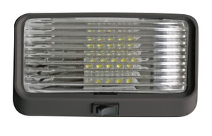 Durable Valterra Porch Light | Surface Mount Incandescent Bulb | Easy Install | 12V | Clear Lens | Black Base Durable Valterra Porch Light | Surface Mount Incandescent Bulb | Easy Install | 12V | Clear Lens | Black Base