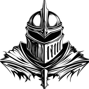 Angry Knight Head Vinyl Car Decal Sticker – Waterproof & UV-Resistant 8" Angry Knight Head Vinyl Car Decal Sticker – Waterproof & UV-Resistant 8"