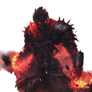 Elden Ring Warrior Vinyl Car Decal Sticker – Waterproof & UV-Resistant 8"