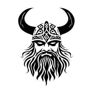 Tribal Viking Face Vinyl Car Decal Sticker – Waterproof & UV-Resistant 8" Tribal Viking Face Vinyl Car Decal Sticker – Waterproof & UV-Resistant 8"