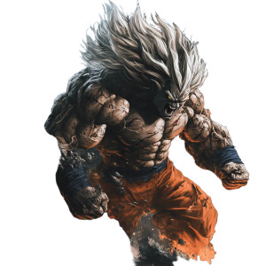 Doomsday Saiyan Fusion Vinyl Car Decal Sticker – Waterproof & UV-Resistant 8"