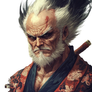 Heihachi Mishima Vinyl Car Decal Sticker – Waterproof & UV-Resistant 8" Heihachi Mishima Vinyl Car Decal Sticker – Waterproof & UV-Resistant 8"