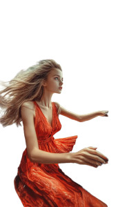 Futuristic Reflection Chaos Vinyl Car Decal Sticker – Waterproof & UV-Resistant 8"