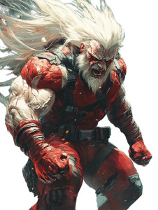 Omega Red Menace Vinyl Car Decal Sticker – Waterproof & UV-Resistant 8"