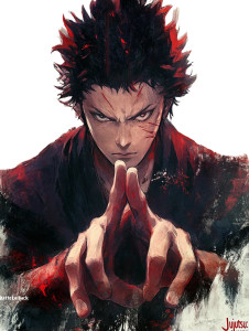 Gojo Satoru V2 Vinyl Car Decal Sticker – Waterproof & UV-Resistant 8"