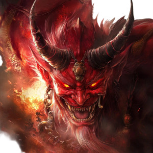 Japanese Demon V2 Vinyl Car Decal Sticker – Waterproof & UV-Resistant 8" Japanese Demon V2 Vinyl Car Decal Sticker – Waterproof & UV-Resistant 8"