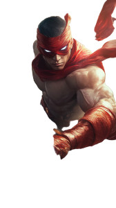 Dragonborn Lee Sin Vinyl Car Decal Sticker – Waterproof & UV-Resistant 8"