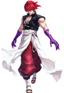 Ken With Flames Vinyl Car Decal Sticker – Waterproof & UV-Resistant 8"