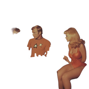 Captain Kirk Lounge Vinyl Car Decal Sticker – Waterproof & UV-Resistant 8"