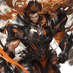 Muscular Spartan Paladin Vinyl Car Decal Sticker – Waterproof & UV-Resistant 8"