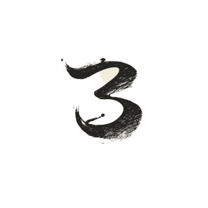 Tao 3 Logo Vinyl Car Decal Sticker – Waterproof & UV-Resistant 8"