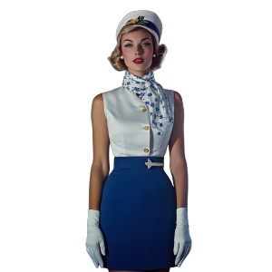 European Flight Attendant Vinyl Car Decal Sticker – Waterproof & UV-Resistant 8"