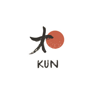 Kun Shop Logo Vinyl Car Decal Sticker – Waterproof & UV-Resistant 8"