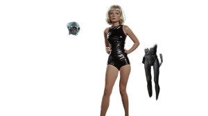 Vintage Space Acrobat Vinyl Car Decal Sticker – Waterproof & UV-Resistant 8"