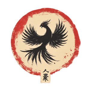 Chinese Phoenix Logo Vinyl Car Decal Sticker – Waterproof & UV-Resistant 8" Chinese Phoenix Logo Vinyl Car Decal Sticker – Waterproof & UV-Resistant 8"