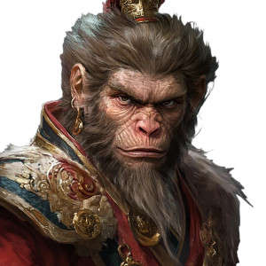 Realistic Wukong Vinyl Car Decal Sticker – Waterproof & UV-Resistant 8"