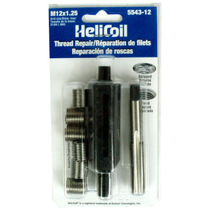 Helicoil Thread Repair Kit | Universal Fit | Stainless Steel | Prevents Thread Over-Sizing Helicoil Thread Repair Kit | Universal Fit | Stainless Steel | Prevents Thread Over-Sizing