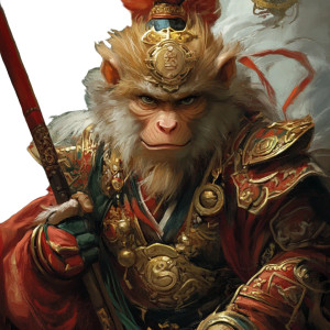 Sun Wukong V2 Vinyl Car Decal Sticker – Waterproof & UV-Resistant 8" Sun Wukong V2 Vinyl Car Decal Sticker – Waterproof & UV-Resistant 8"