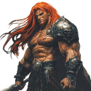 Slimy Red Thor Vinyl Car Decal Sticker – Waterproof & UV-Resistant 8"