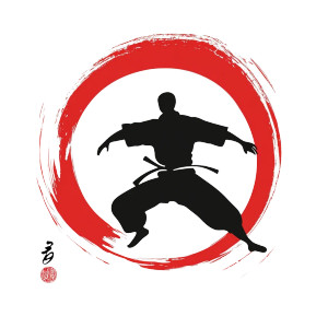 Judo School Logo Vinyl Car Decal Sticker – Waterproof & UV-Resistant 8"