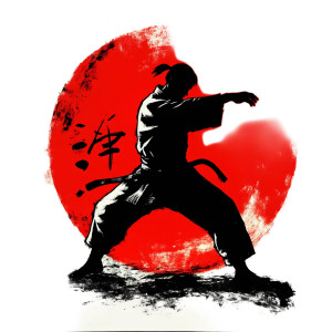 Horizons Karate Logo Vinyl Car Decal Sticker – Waterproof & UV-Resistant 8"