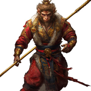 Monkey King V7 Vinyl Car Decal Sticker – Waterproof & UV-Resistant 8" Monkey King V7 Vinyl Car Decal Sticker – Waterproof & UV-Resistant 8"